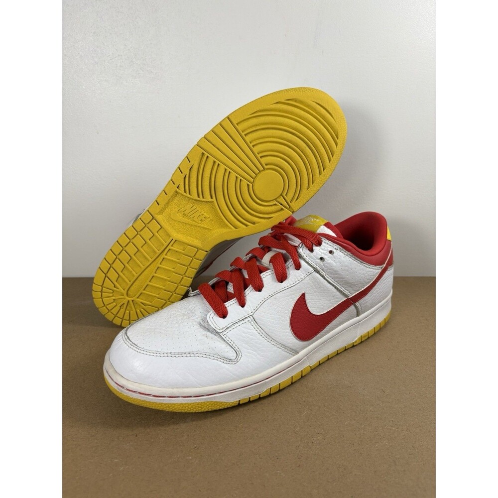 Nike NYX Dunk Low Ronald McDonald White Red Tour Yellow 330938-161 Mens Size 11